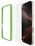 Belkin ScreenForce TemperedGlass  - Screen Protector, Tempered Glass, iPhone 16 Pro, Clear, 2-Pack
