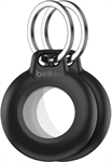 Belkin MSC014BTBK  - Secure Holder con llavero para Apple AirTag, Negro