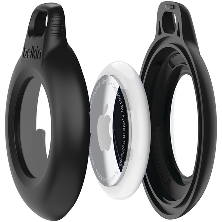 Belkin-Secure Holder Tag-Waterproof Keychain Pack 2 un Front View 3