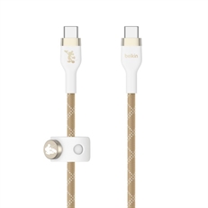 Belkin BoostCharge Pro Flex "Colección Disney" Estrella Mickey - Cable USB, USB tipo C Macho a USB tipo C Macho, USB 2.0, 2m