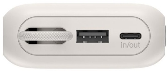 Belkin UltraCharge 10000mAh Portable Power Bank Sand - BPB029bkSA - overview