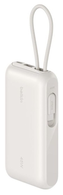 Belkin UltraCharge 10000mAh Portable Power Bank Sand - BPB029bkSA - left side view