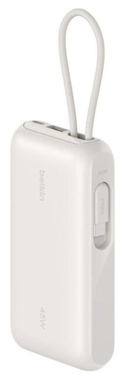 Belkin UltraCharge 10000mAh Portable Power Bank Sand - BPB029bkSA - left side view