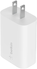 Belkin WCA004DQWH - Wall Charger, 25W, Boost Charge, White