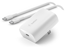 Belkin WCA005dq1MWH-B6 - Cargador de Pared USB-C a USB-C, 30W, Blanco