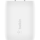 Belkin WCA006dq1MWH-B5 - Cargador de Pared USB-C a Lightning, 20W, Blanco