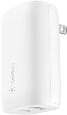 Belkin WCB007DQWH - Wall Charger, 37W, Boost Charge, White