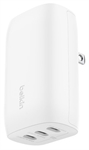 Belkin WCC002dqWH  - Triple USB-C Wall Charger, 67W, White