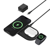 Belkin BoostCharge Pro - Wireless Charging Stand, 3 in 1, 15W, Black