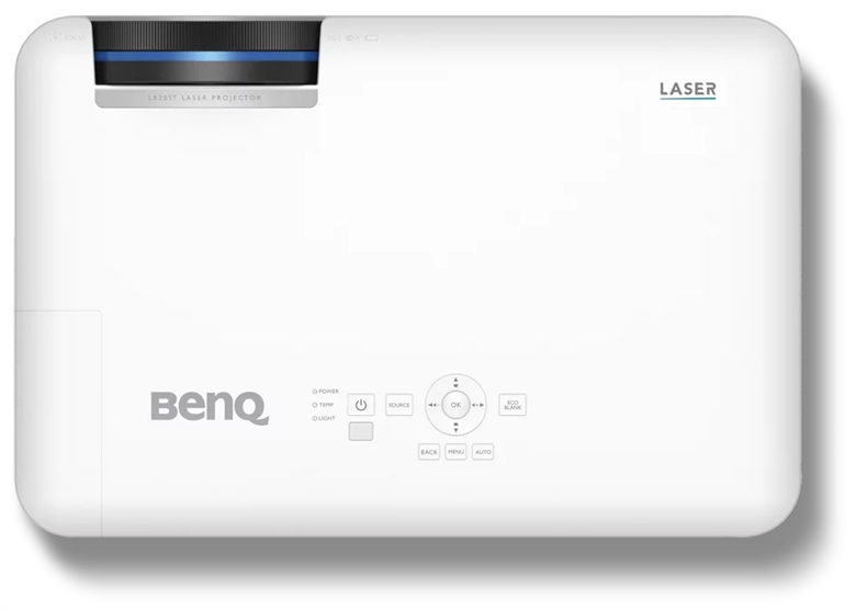 BenQ LH820ST buttons view