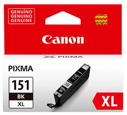 Black-Canon CLI-151XL Ink Cartridge-Front View
