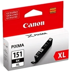 Canon CLI-151XL  - High Yield Black Ink Cartridge, 1 Pack
