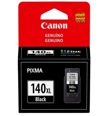 Black-Canon PG-140XL Ink Cartridge-Front View