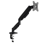 Black-Monitor Mount with Gas Spring Arm 17 to 32 Inches-Front View