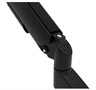 Black-Monitor Mount with Gas Spring Arm 17 to 32 Inches-Perspective View