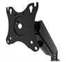 Black-Monitor Mount with Gas Spring Arm 17 to 32 Inches-Top View