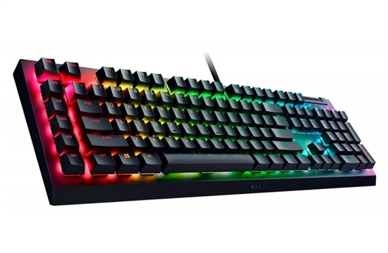 BlackWidow V4 X Mechanical Keyboard Green Switch-Lateral View
