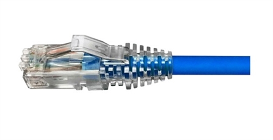 Blue-Cat6 Ethernet Patch Cord Cable 2-1m-Front View