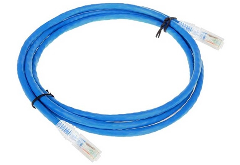 Blue-Cat6 Ethernet Patch Cord Cable 2-1m-General View