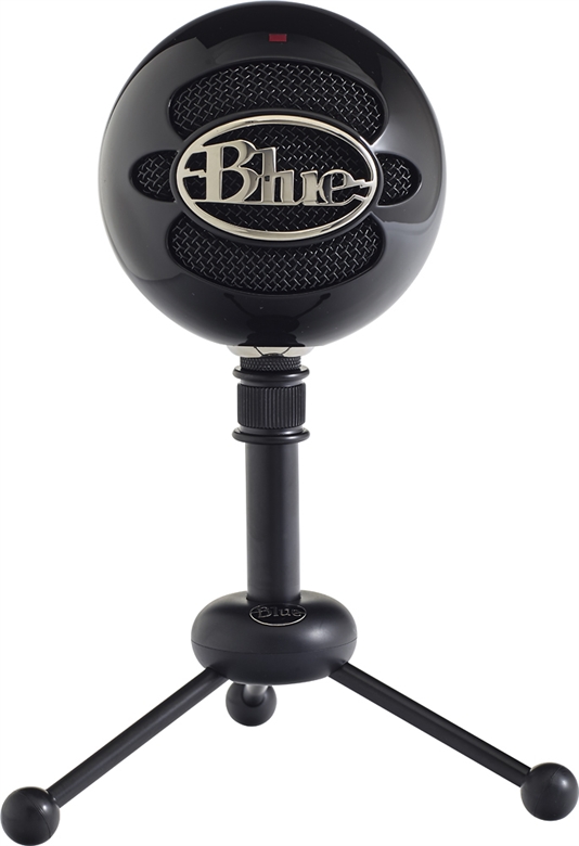 Blue Microphones Snowball Negro Vista Frontal