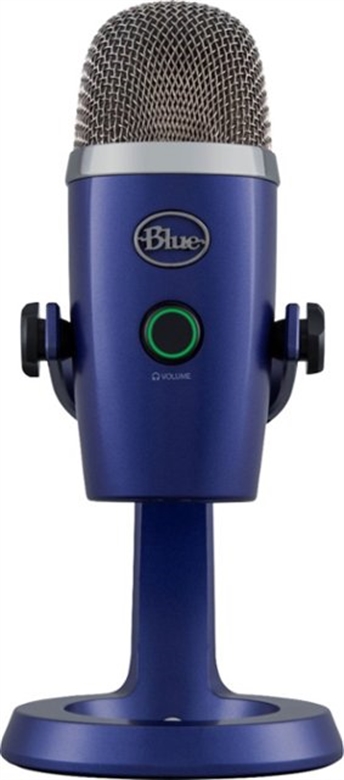 Blue Microphones Yeti Nano Azul Vista Frontal