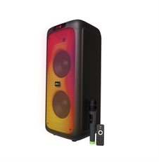 Klip Xtreme BoomFire Pro - Sistema de Bocinas con Subwoofer, Bluetooth, USB-A, 3.5mm, Negro