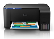 Epson EcoTank L3310 - Impresora Multifuncional de Inyección de Tinta a Color, Negro