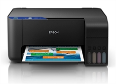 Epson EcoTank L3310 - Impresora Multifuncional de Inyección de Tinta a Color, Negro