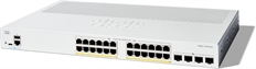 Cisco C1300-24P-4X - Switch, 24 Puertos Gigabit Ethernet PoE+, 4 SFP+ 10Gb, 128Gbps