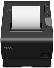 Epson TM-T88VI - Impresora de recibos térmica, Monocromática, Negro