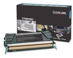 Lexmark C746H1KG - High Yield Black Laser Toner Cartridge, 12,000 Pages
