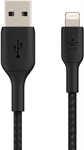 Belkin CAA002bt1MBK - USB Cable, USB-A Male to USB Lightning Male, USB 3.0, 1m, Black