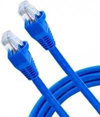 Generic Connection Cable - CAT 6E, RJ-45 (M), 25m, Blue, UTP