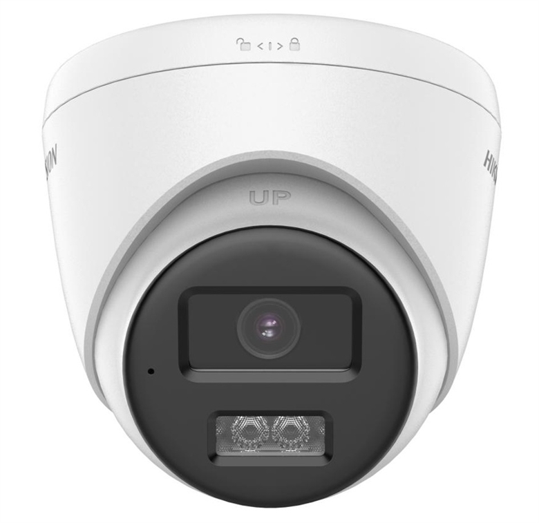 Cámara de Seguridad Domo Turret 3K con Disuasión Activa y Audio-Vista Frontal
