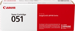 Canon 051 - Cartucho de Toner Negro, 1 Paquete