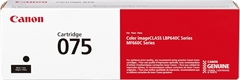 Canon 075  - Black Toner Cartridge, 1 Pack