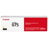 Canon 075  - Yellow Toner Cartridge, 1 Pack