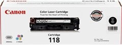 Canon 118 - Black Toner Cartridge. 1 Pack