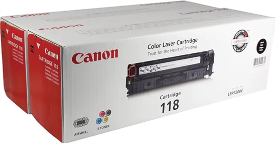 Canon 118 Value Pack - Paquete de 2 - negro 2