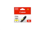 Canon CLI-151Y XL  - Yellow Original Ink Tank, 1 Pack, High Yield, for PIXMA iP7210, iX6810, MG5410, MG5510, MG6310