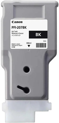 CANON 207 BK FRONT VIEW