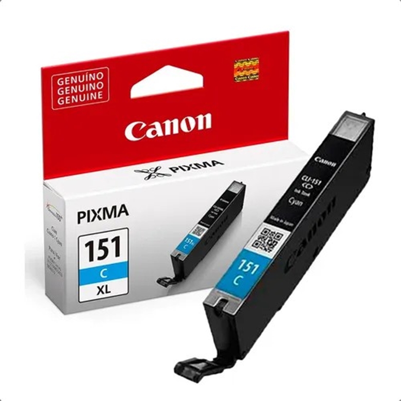 Canon CLI-151XL C Cyan Ink Cartridge - 6478B001AA overview