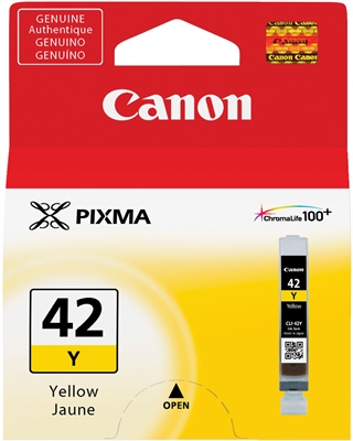 Canon CLI-42Y Cartucho de Tinta Amarilla Empaque