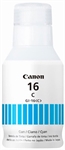 Canon GI-16 - Cartucho de Tinta Cyan, 1 Paquete