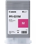 Canon pfi 031m ink tank 55ml magenta vista frontal Tinta