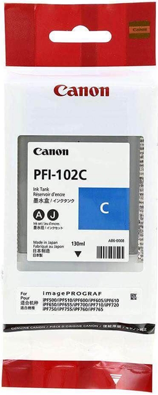 Canon PFI-102C - cyan package