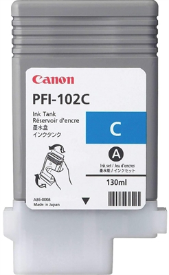 Canon PFI-102C Ink Cartridges