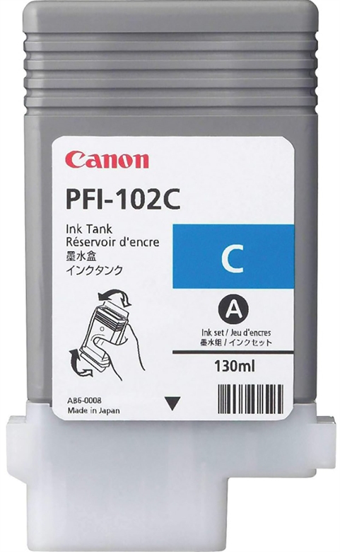 Canon PFI-102C Ink Cartridges