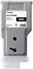 Canon PFI-207  - Matte Black, Ink Cartridge, 1 Pack (300ml)