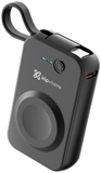 Klip Xtreme PowerWatch - 2 in 1 Wireless Power Bank, 2000 mAH, 2.5W, Black